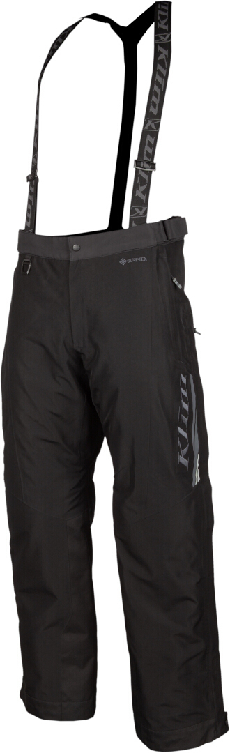 Klim Kaos 2022 Snescooter Bib Bukser sort/grå Short M Figur 1