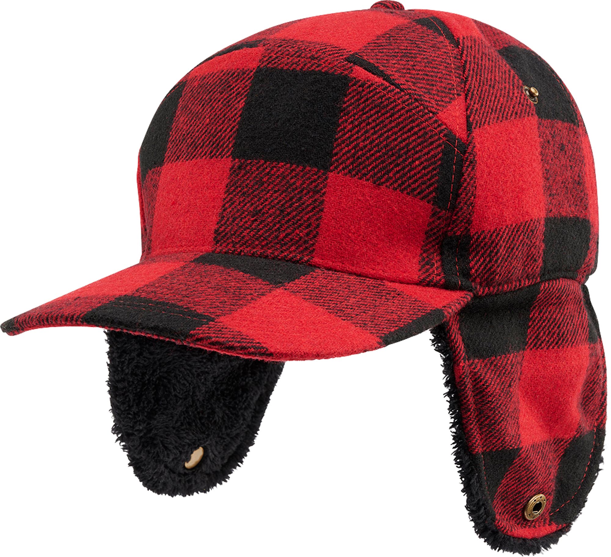 Brandit Lumberjack Winter Cap red/black Figure 2