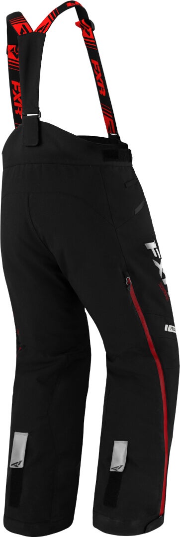 FXR Mission FX 2023 Snowmobile Bib Pants black/red XL Figure 2