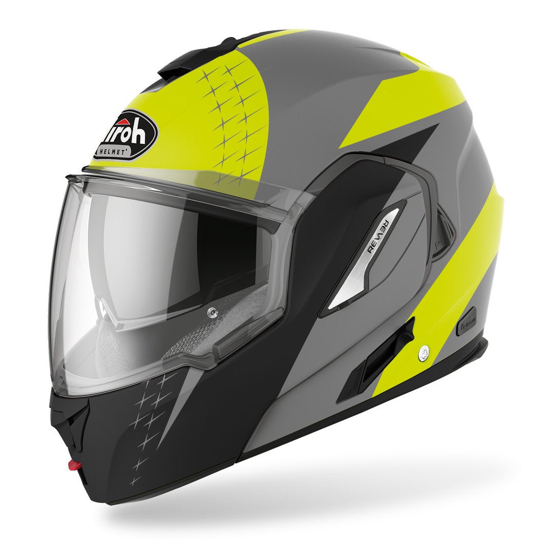 Airoh Rev 19 Leaden Casco grigio/giallo L (59/60) Figura 1
