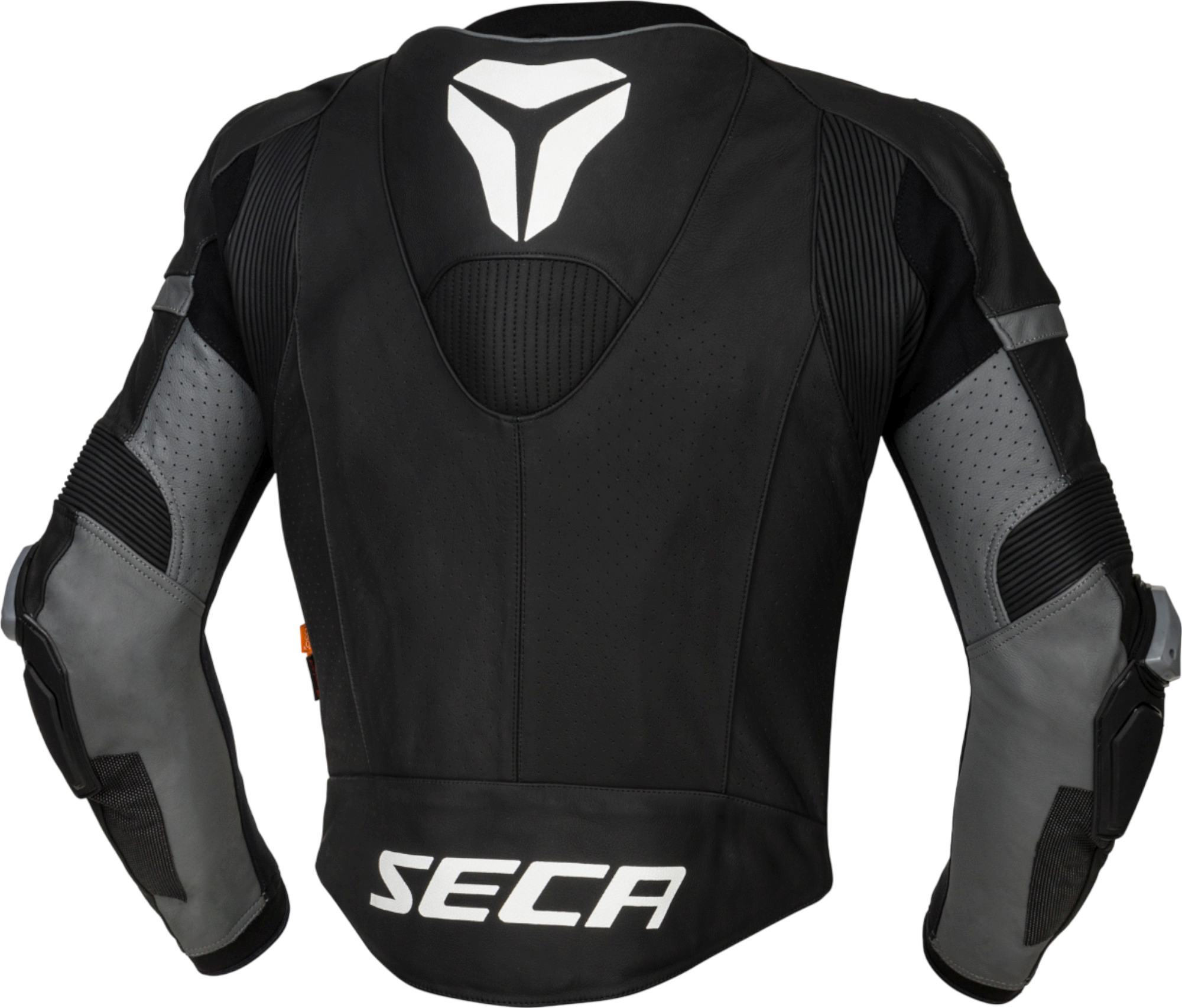 Seca SRS II Motorfiets Leren Jas zwart/wit 58 Figuur 2
