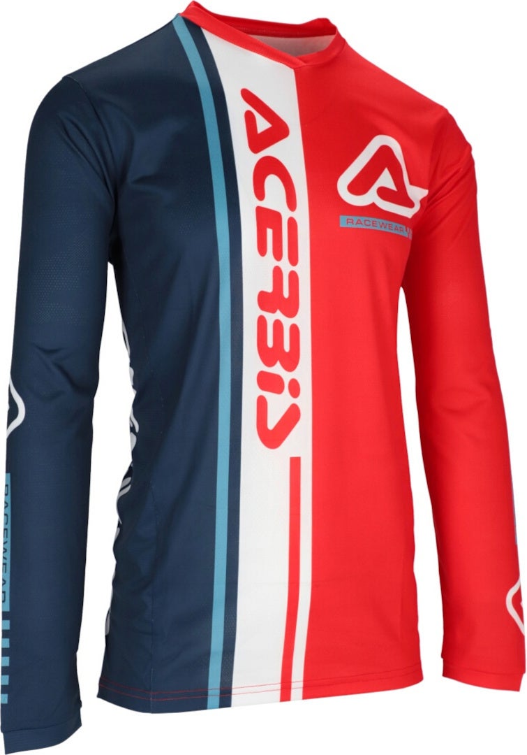 Acerbis MX J-Track Connection Motocross Jersey red/blue 3XL Figure 1