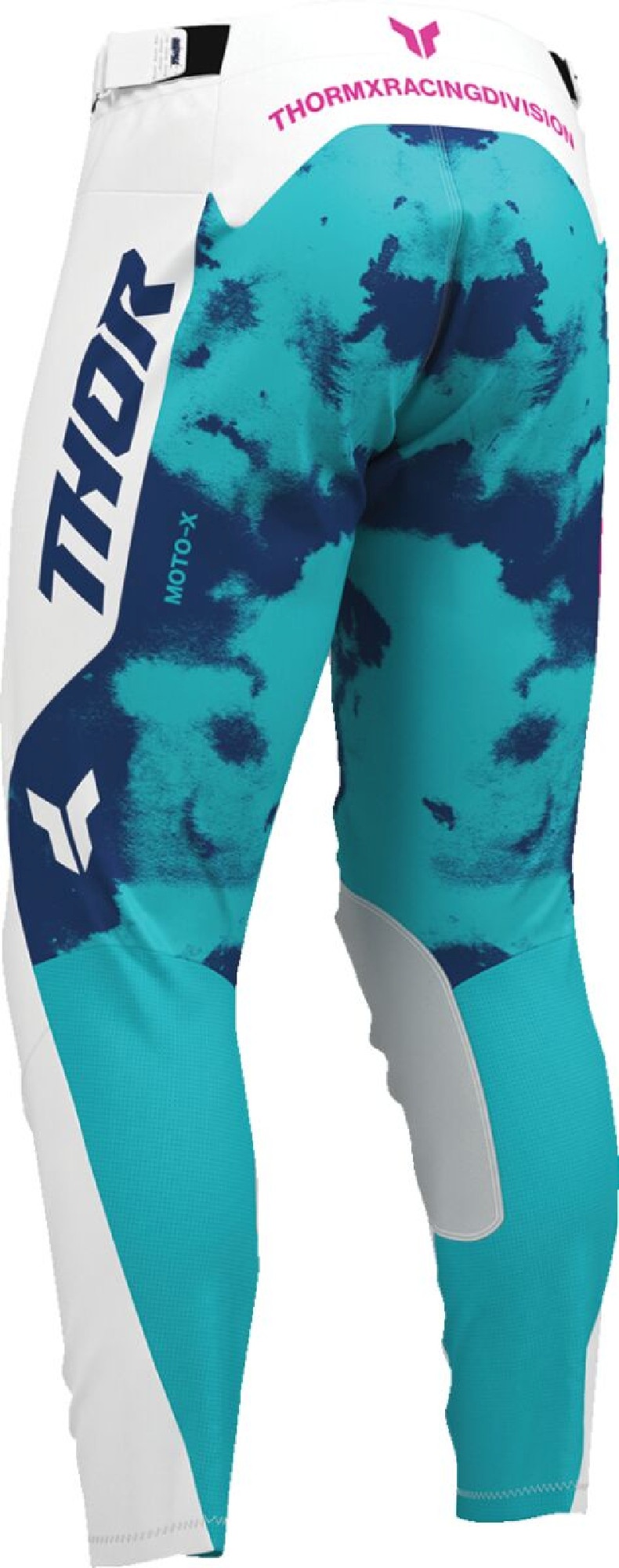 Thor Launchmode Bleach Motocross Pants white/blue/green 34 Figure 2