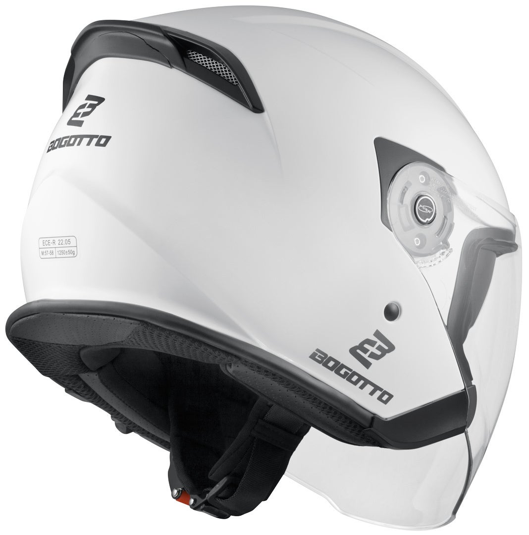 Bogotto V586 Casco jet Bianco 2XL Figura 2