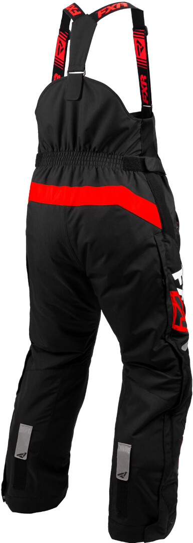 FXR Team FX 2023 Snowmobile Bib Pants black/red M Figure 2