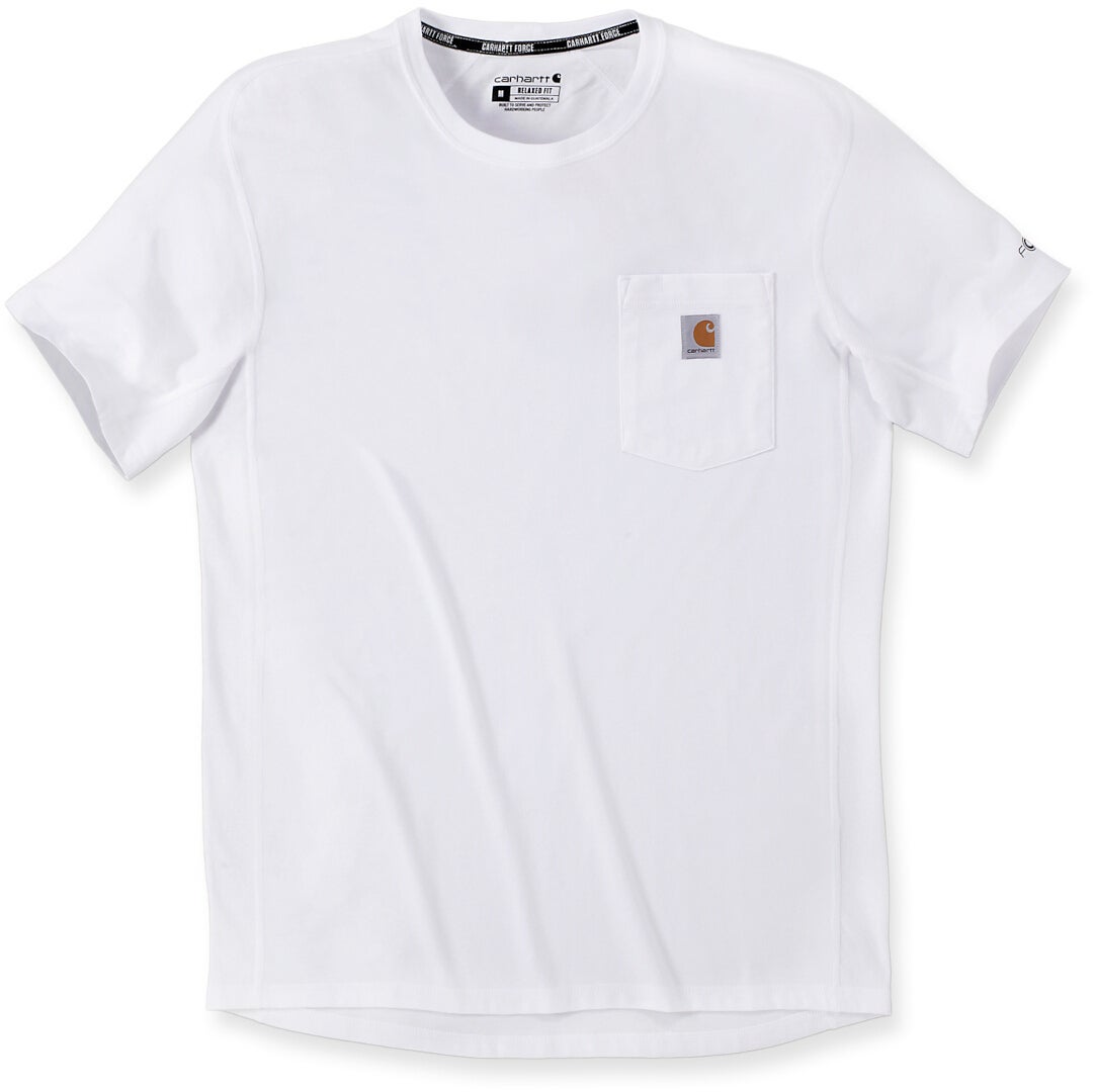 Carhartt Force Relaxed Fit Midweight Pocket Triko bílá M Obrázek 1