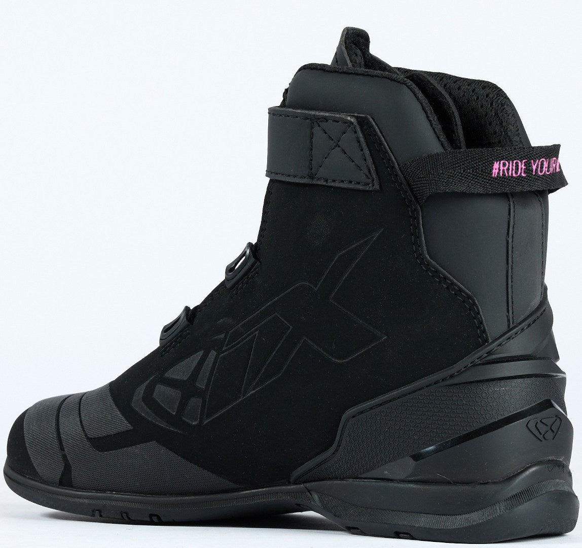 Ixon Bull 2 Vandtætte damer motorcykelsko sort/pink 41 Figur 4