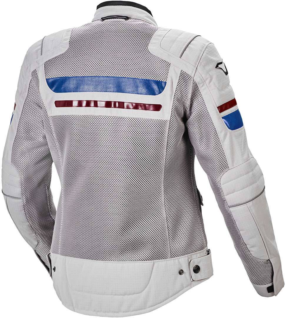 Macna Fluent Damen Motorrad Textiljacke hellgrau M Abbildung 2