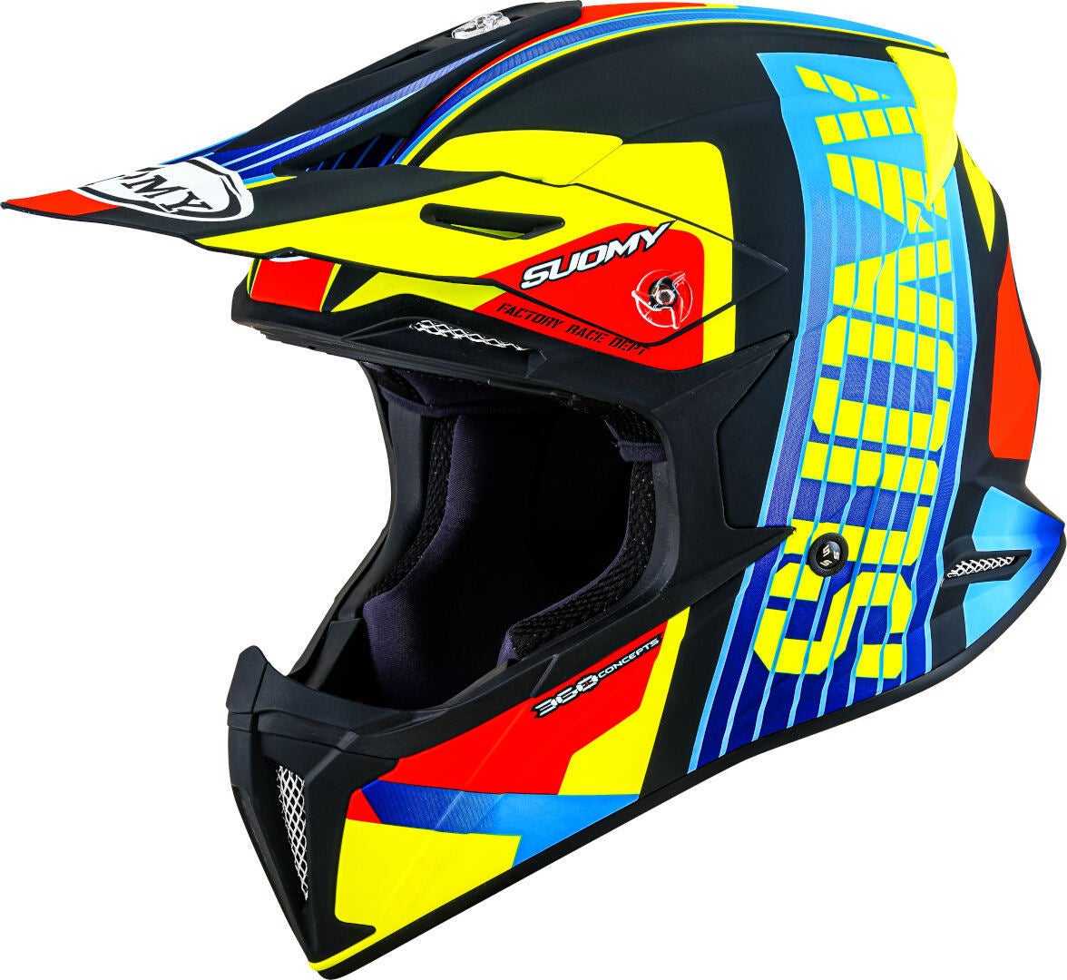 Suomy X-Wing Amped E06 Motocross Helmet-image-444590764