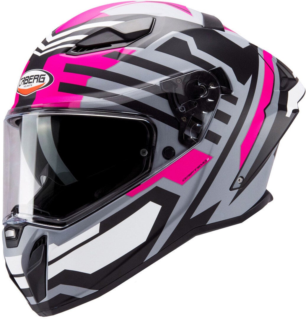 Caberg Drift Evo II Horizon Casque Noir/Gris/Rose XS (53/54) Figure 1