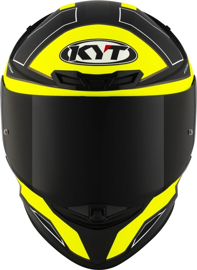 KYT TT-Revo Electron Helm schwarz matt/gelb L (59/60) Abbildung 8