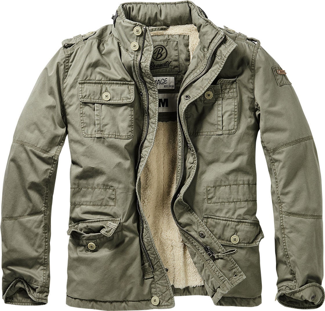 Brandit Britannia Winter Giacca Verde M Figura 1