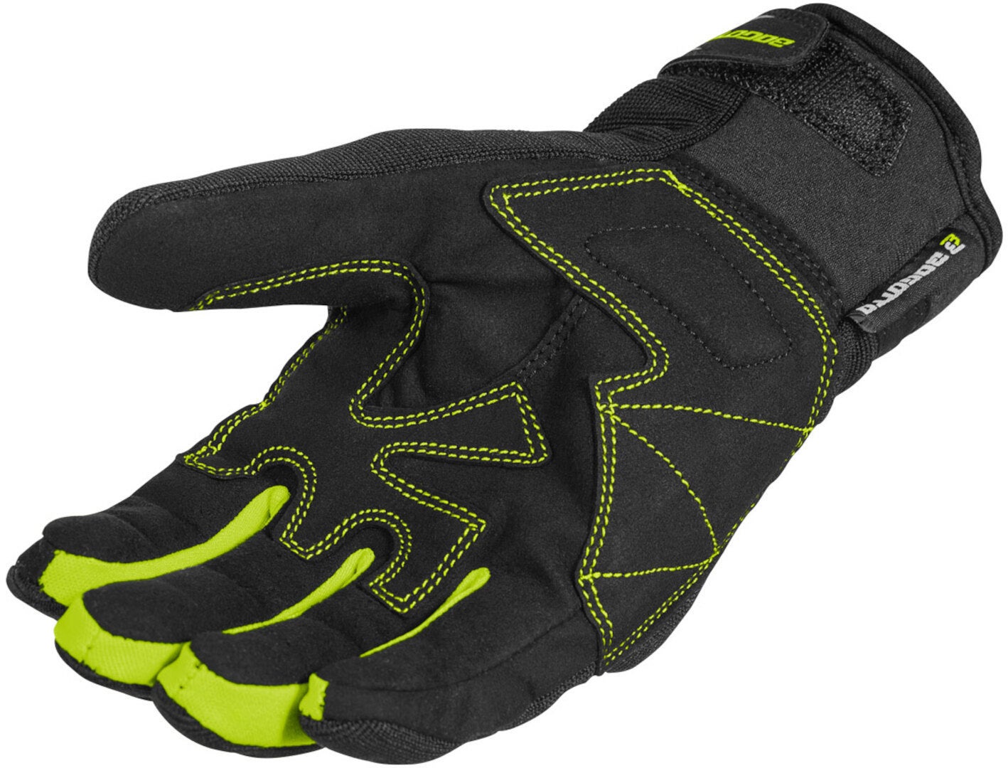 Bogotto F-ST Motorradhandschuhe schwarz/gelb S Abbildung 2
