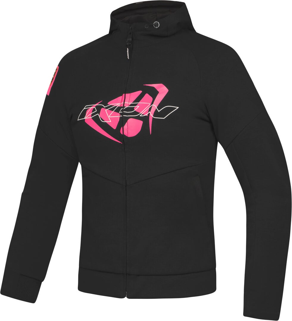 Ixon Touchdown black/pink Ladies Motorcycle Textile Jacket-image-497926695