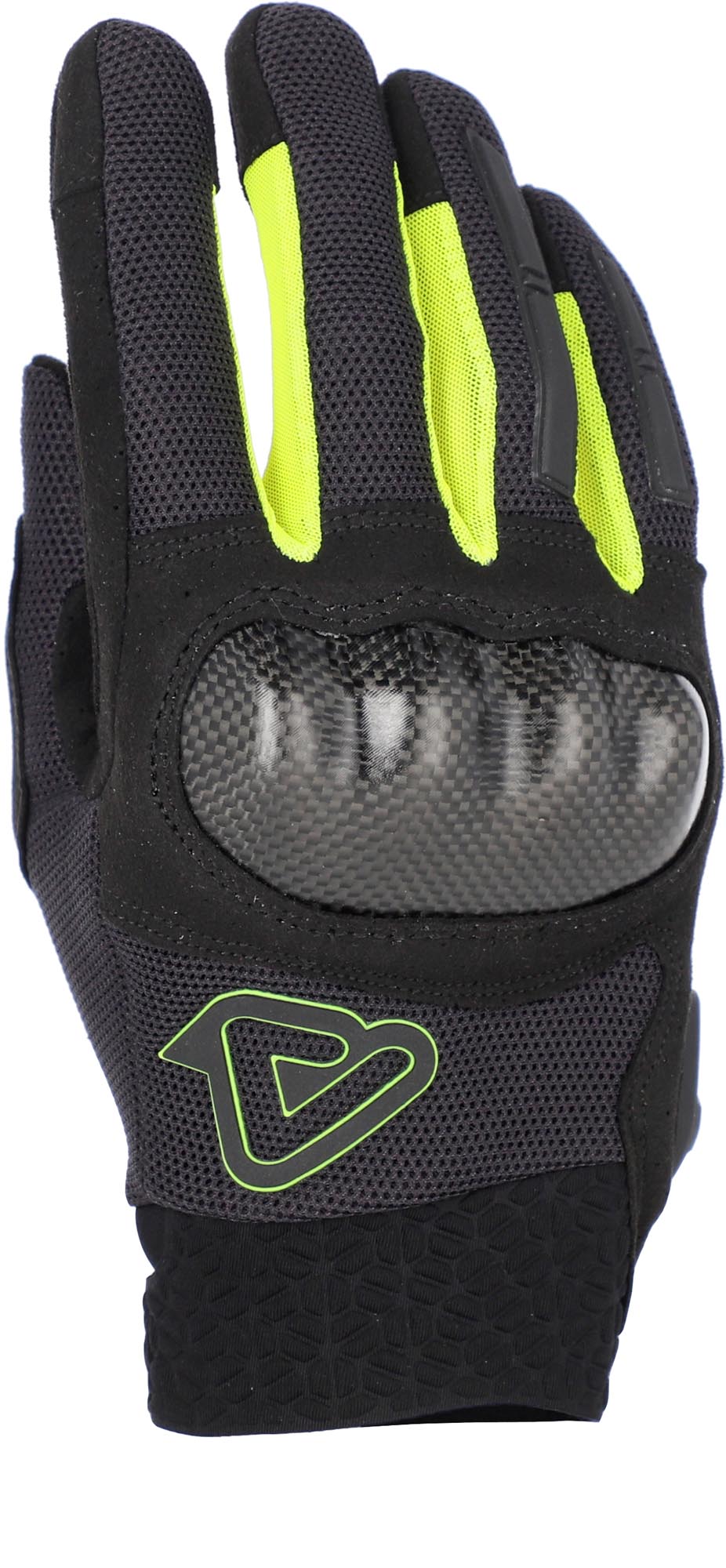 Acerbis Ramsey My Vented Pro Mesh Motorcykelhandsker sort/gul XL Figur 3