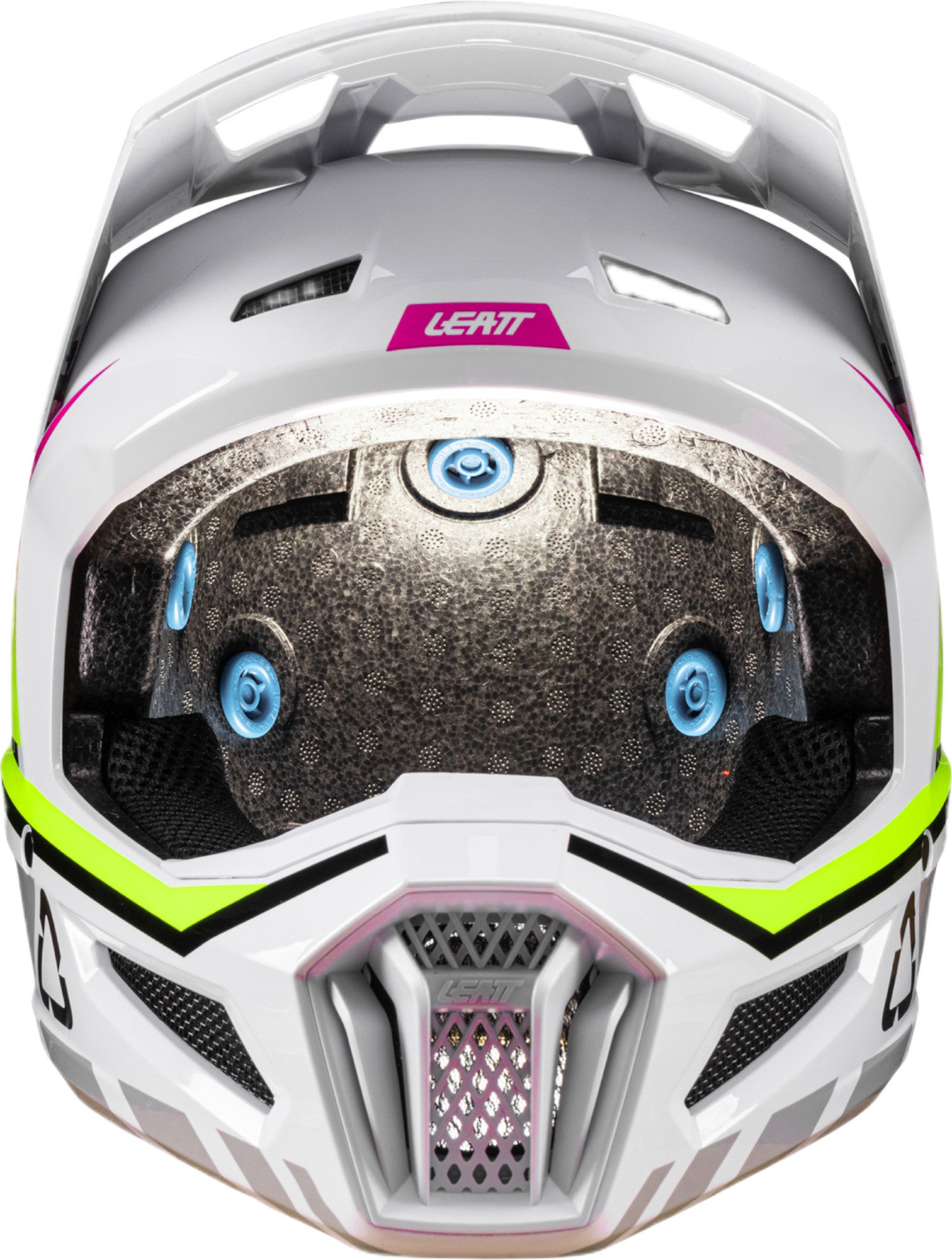 Leatt 2.5 V26 Motorcross helm wit/roze/geel M (57/58) Figuur 6