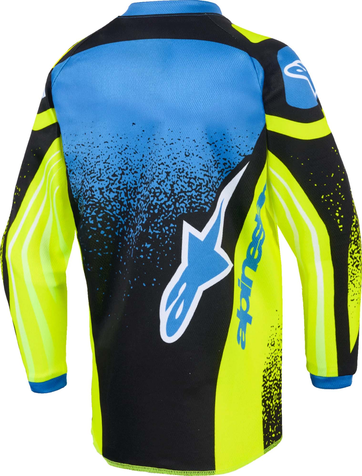 Alpinestars Racer Nomur Tricou de motocross pentru copii albastru închis XS Figura 2