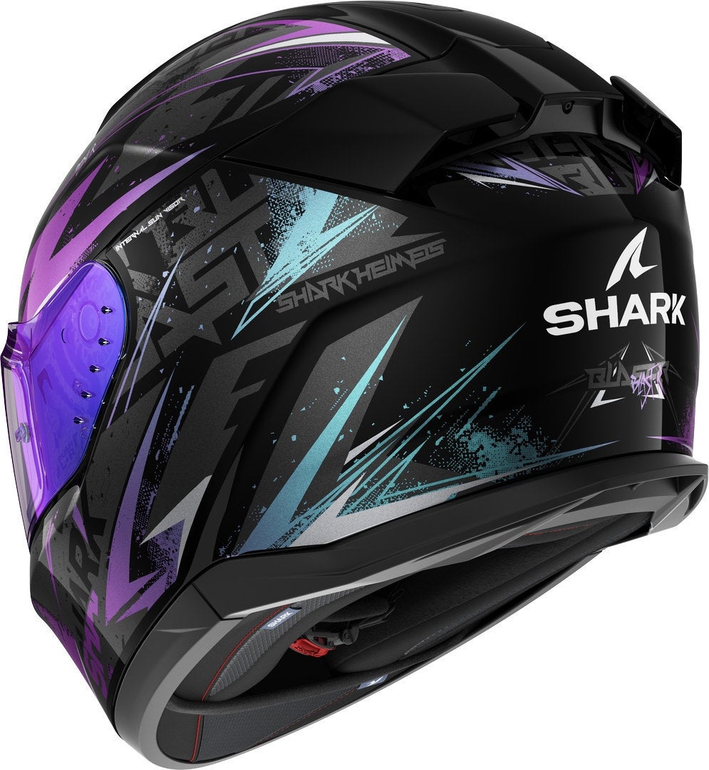 Shark D-Skwal 3 Blast-R Casco nero/verde/blu S (55/56) Figura 3