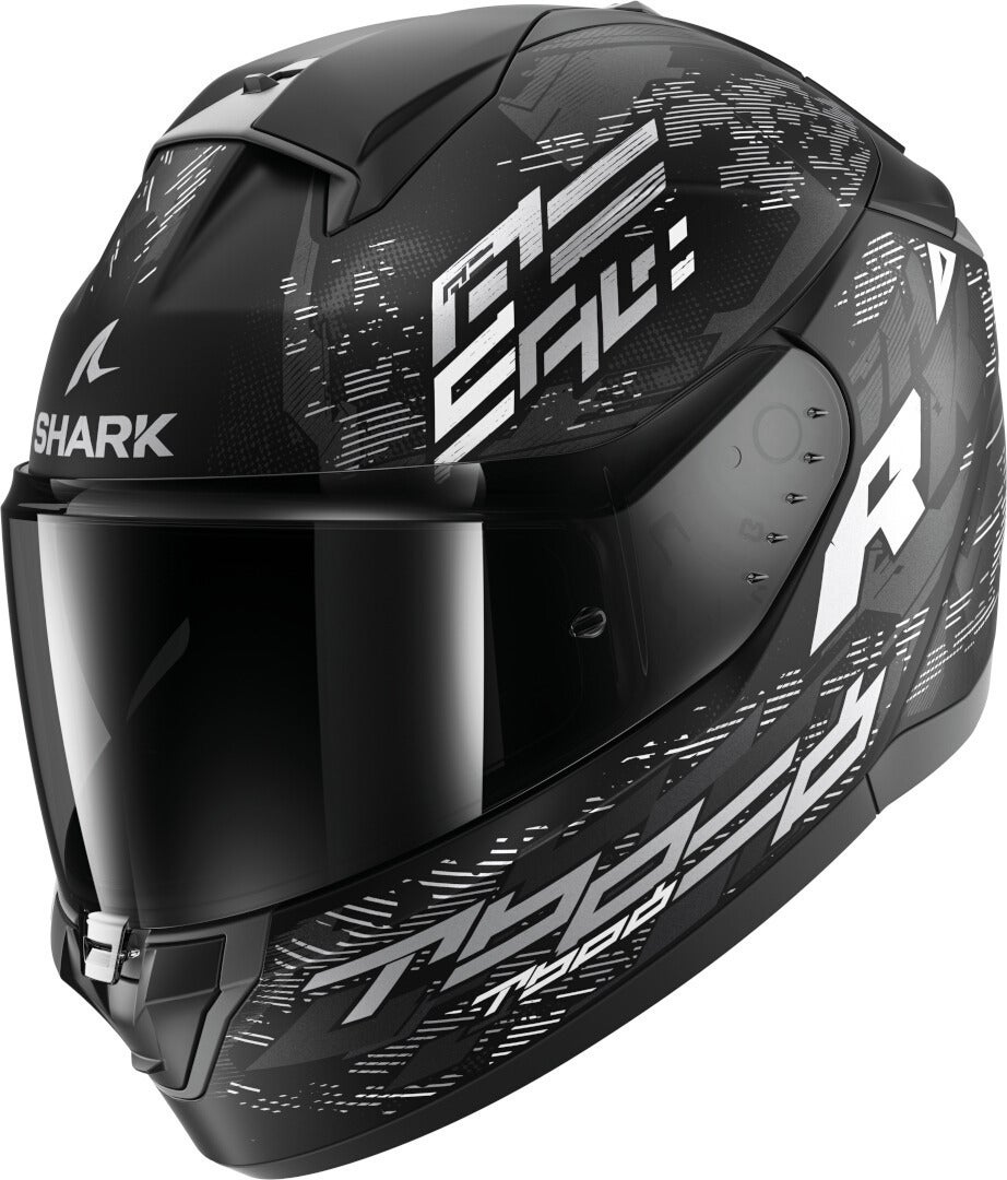 Shark Ridill 2 Molokai Helm Zwart mat/wit M (57/58) Figuur 1