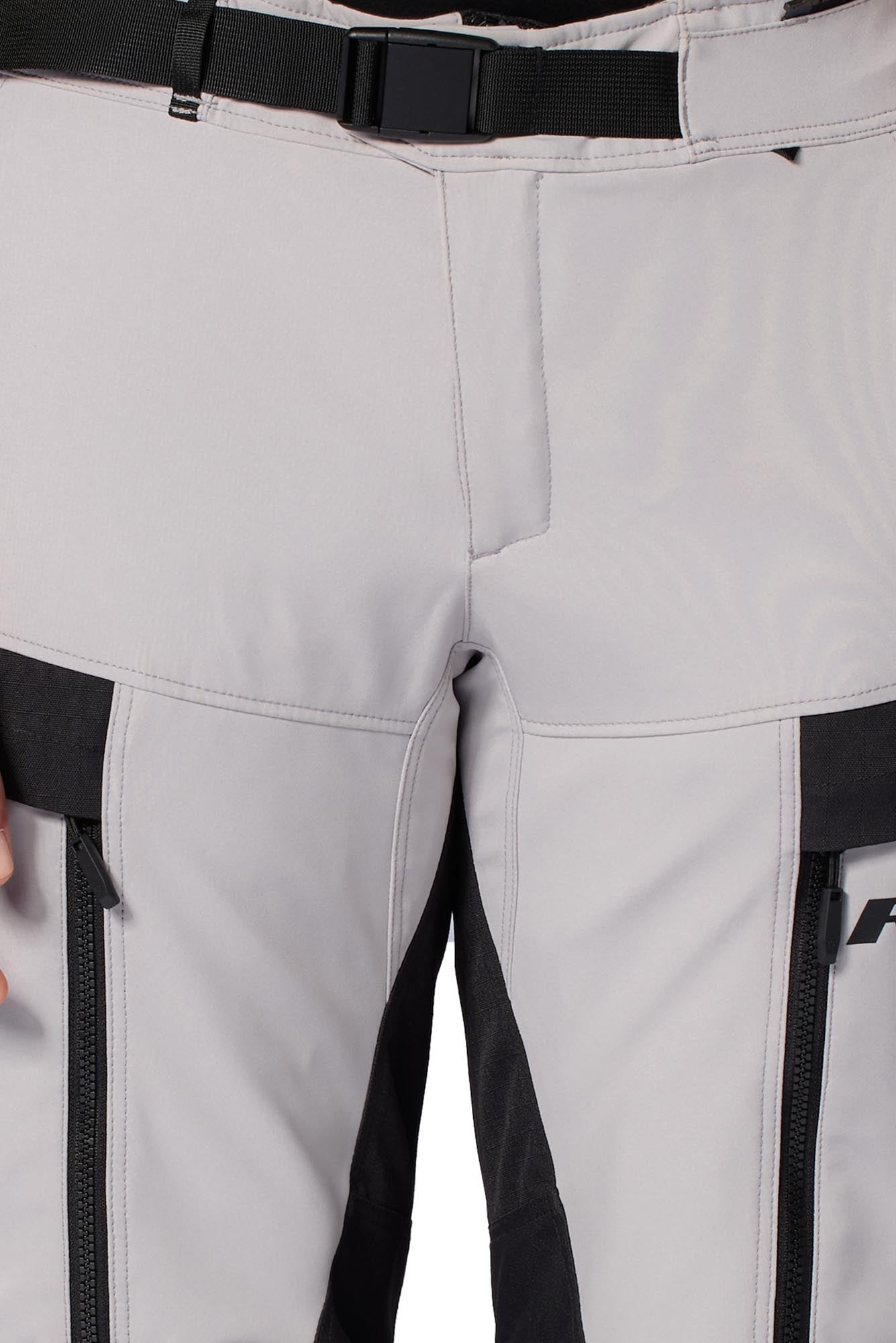 Revit Offtrack 3 H2O wasserdichte Motorrad Textilhose silber/schwarz L Abbildung 8