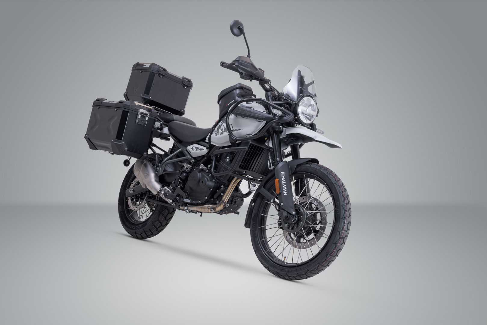 Setul de aventură SW-Motech TRAX ADV - Negru. Royal Enfield Himalayan 450 (23-). Figura 2