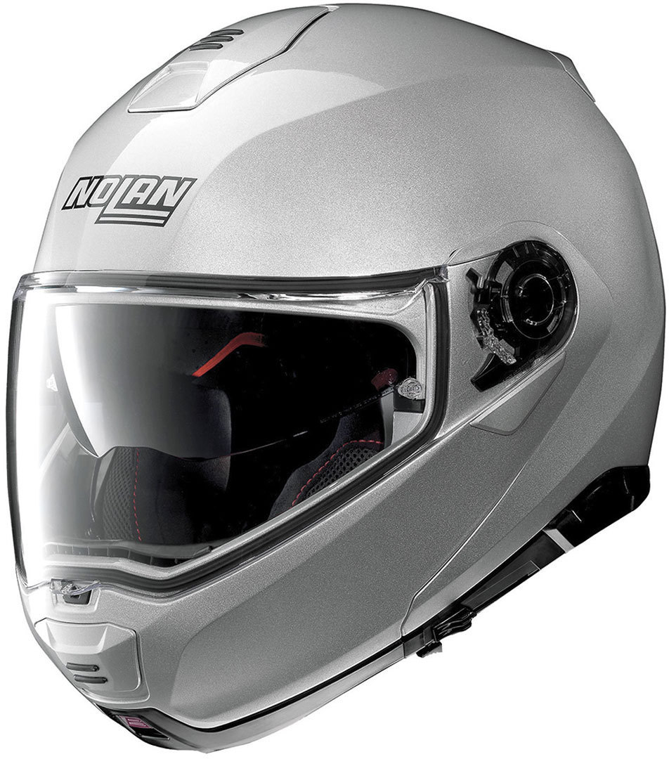 Nolan N100-5 Classic N-Com Casco Argento M (58) Figura 1