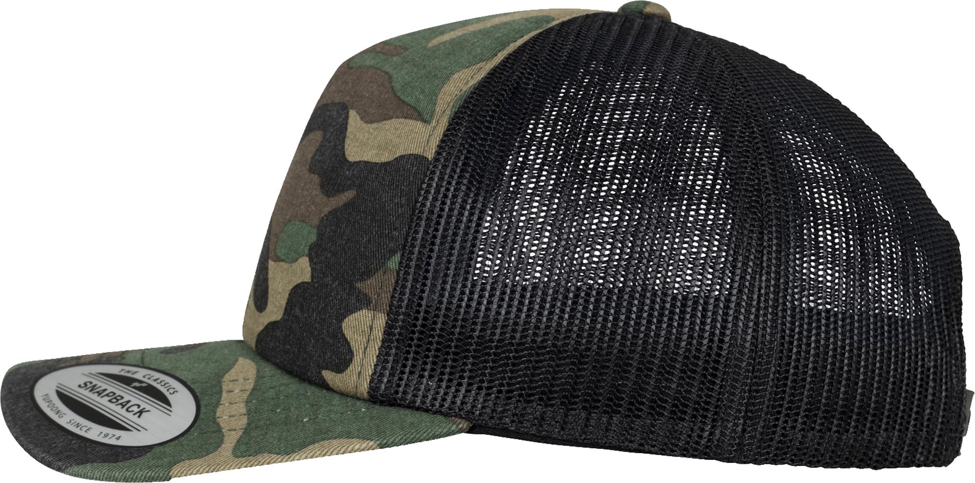 Brandit Camo Trucker Cap Bosgebied Figuur 3