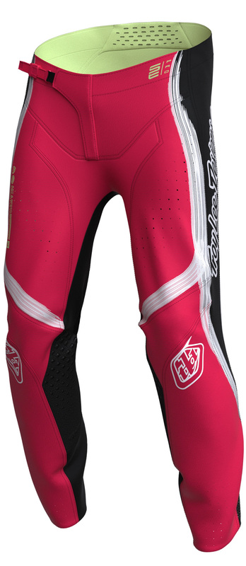 Troy Lee Designs SE Pro Stripes ungdomsbyxor - Infraröd/Svart Figur 2