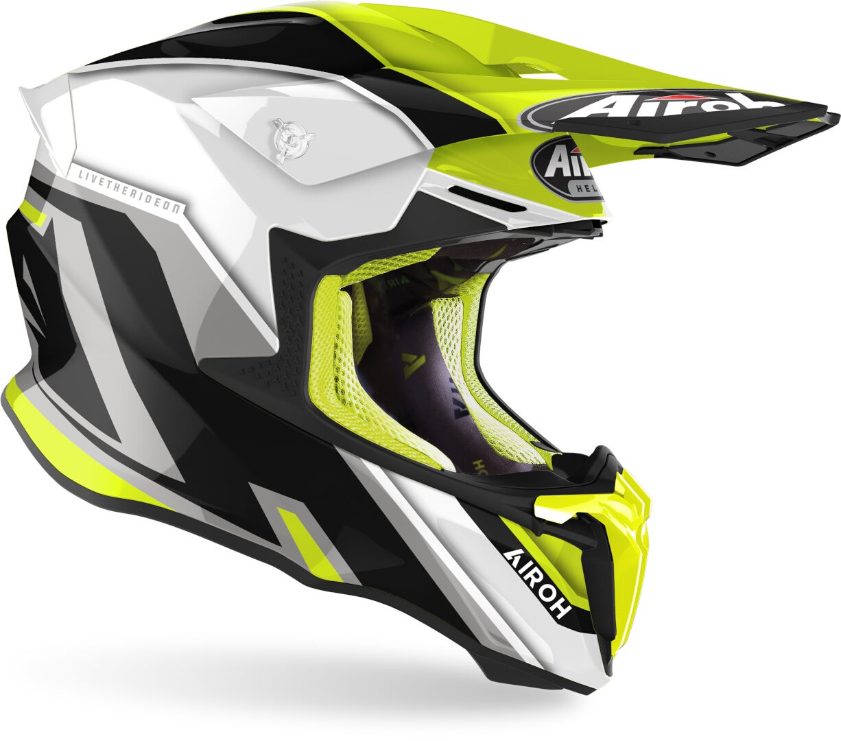 Airoh Twist 2.0 Shaken Motocross Helmet yellow L (59/60) Figure 2