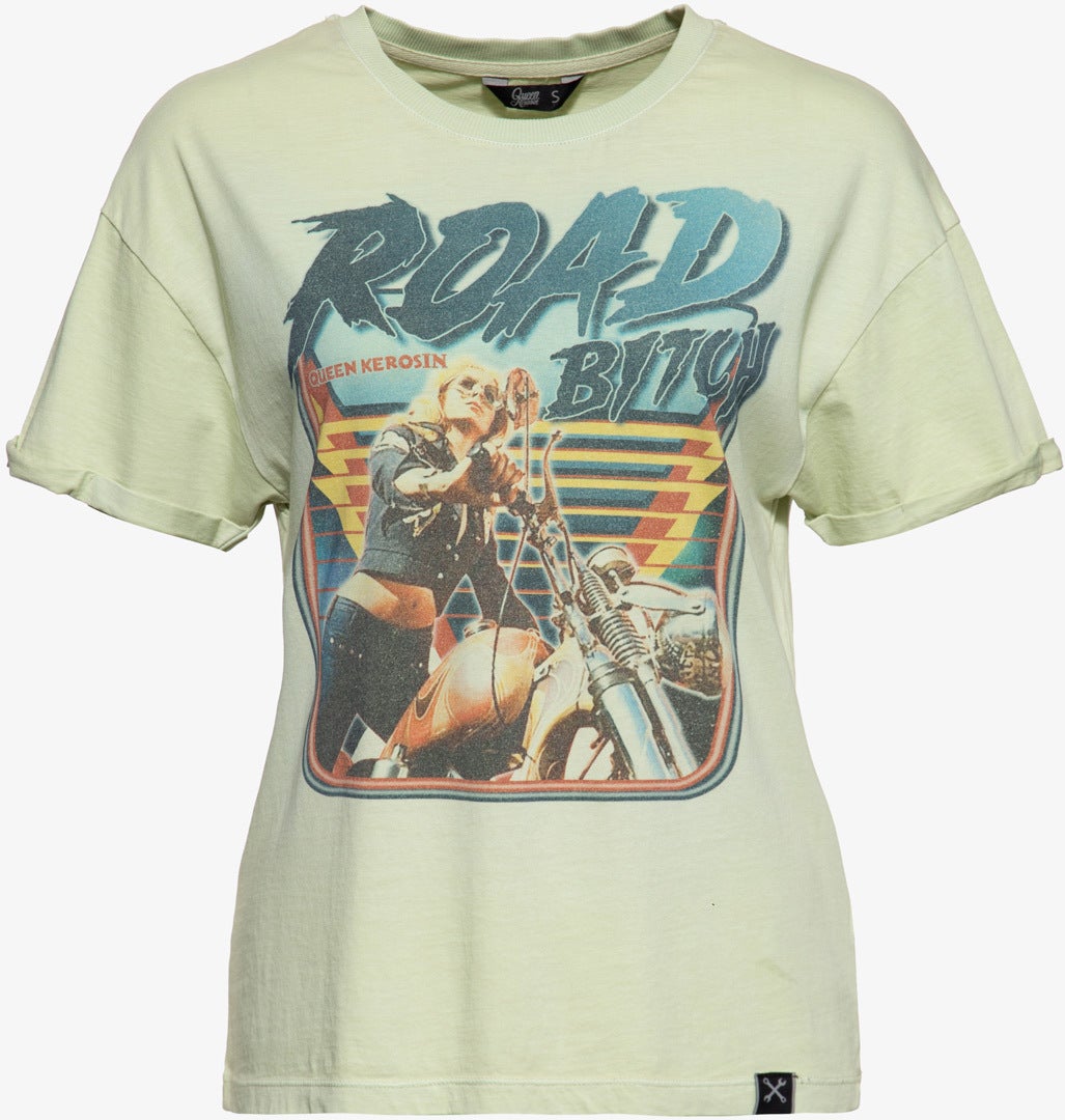 Queen Kerosin Road Bitch Camiseta feminina Artigo principal Figura 1