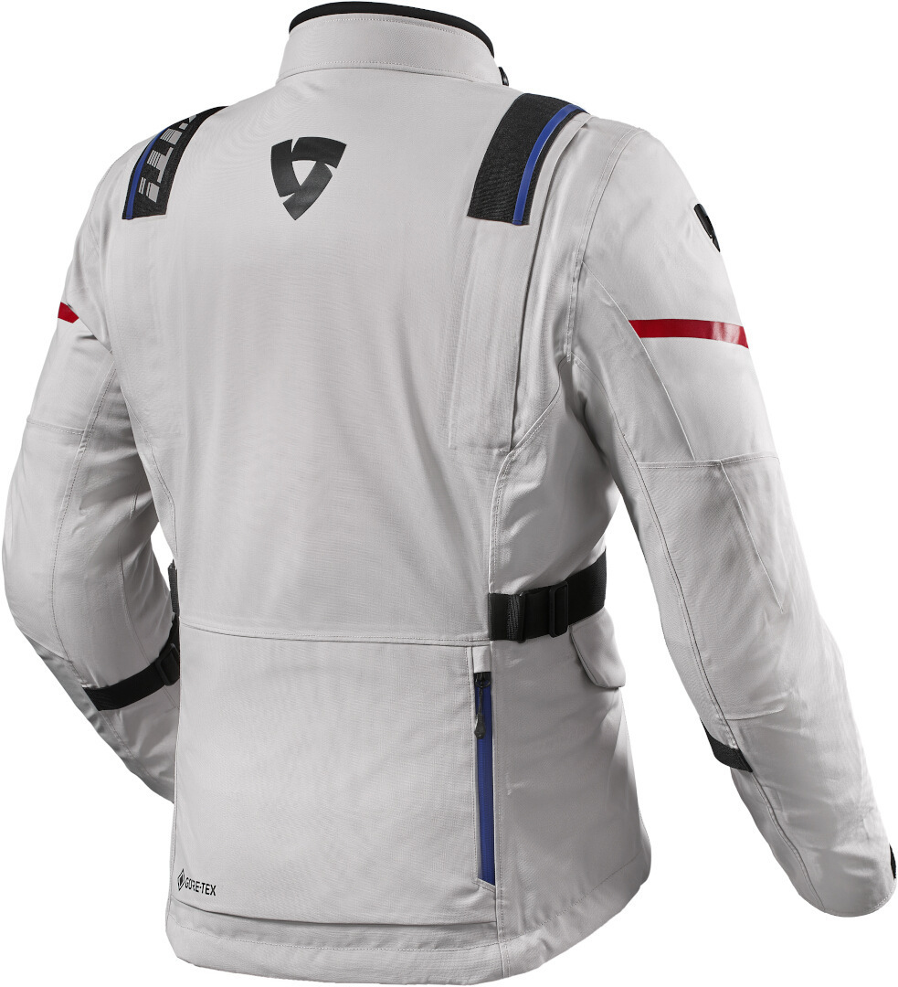 Revit Vertical GTX Motorcycle Textile Jacket white/silver L Figure 2