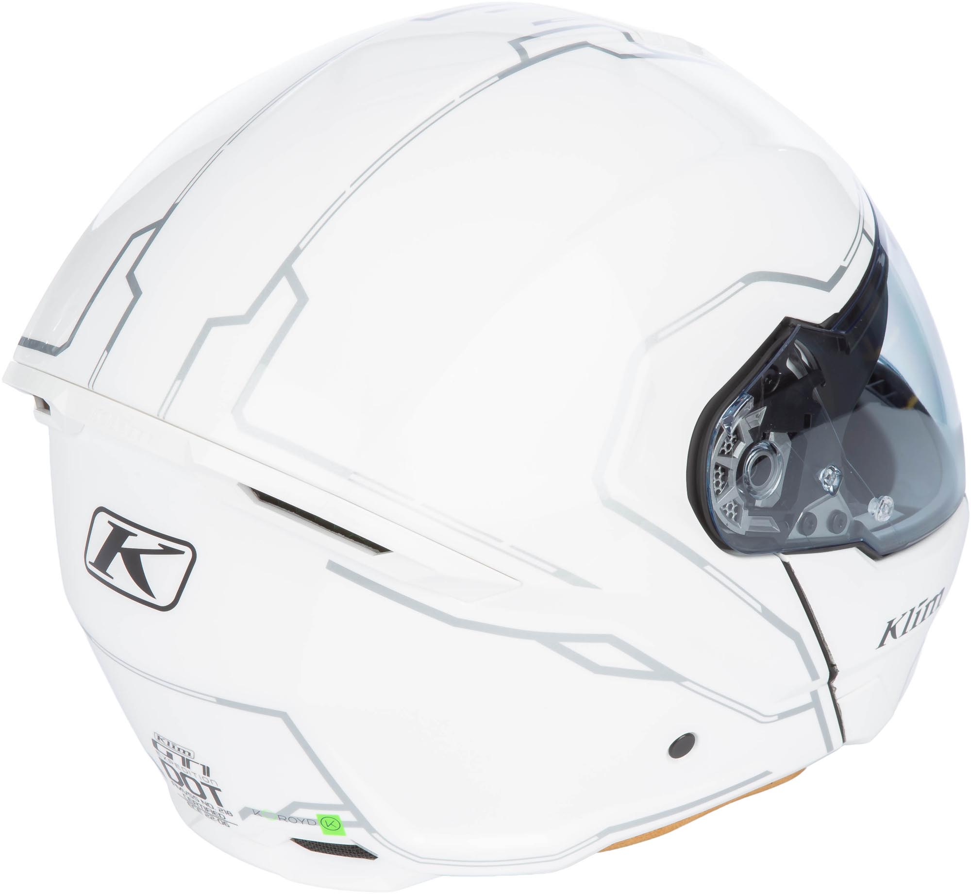 Side view of Klim GT1 Expedition Carbon Helmet
