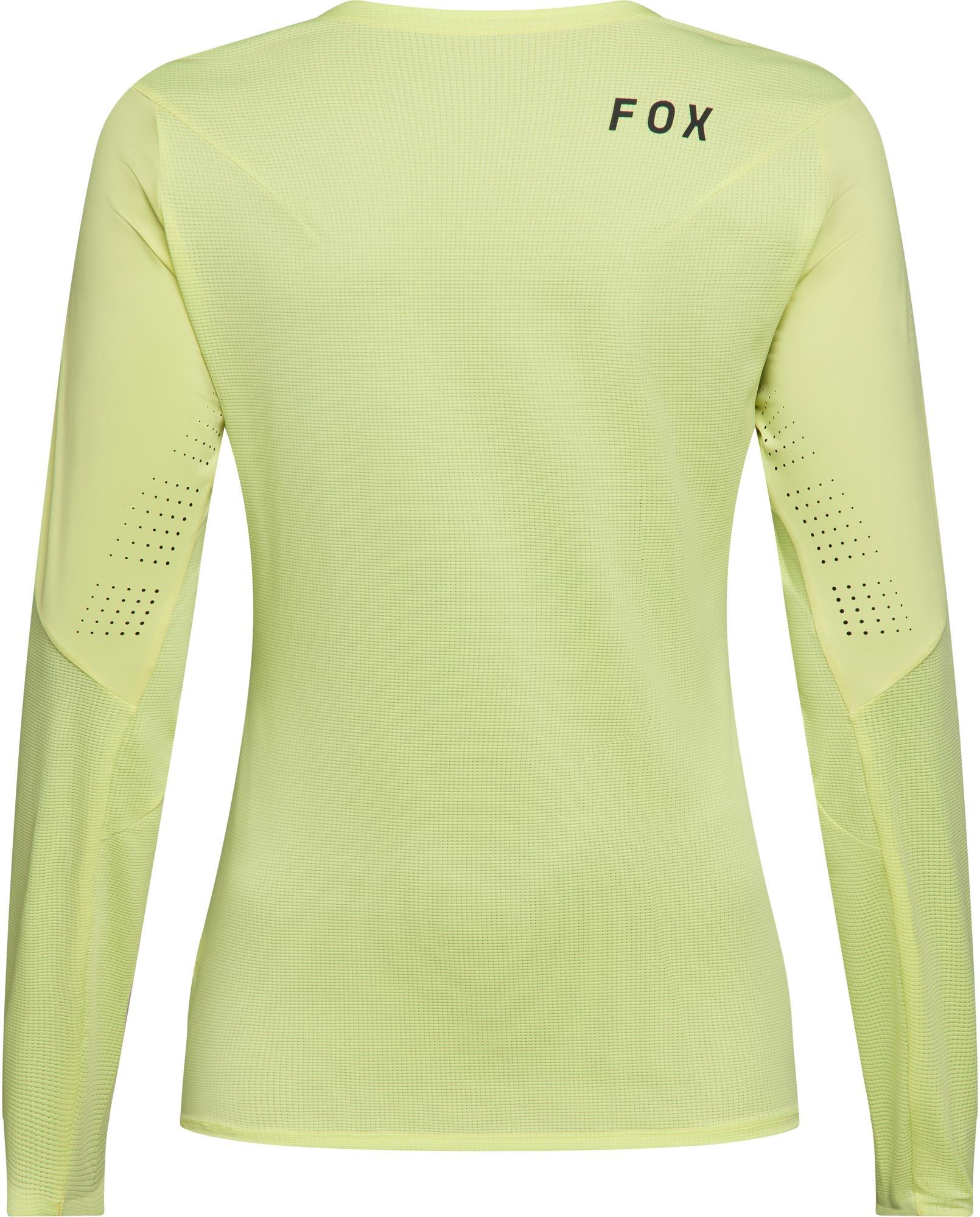 FOX Flexair LS Dames Fietstrui Geel S Figuur 2