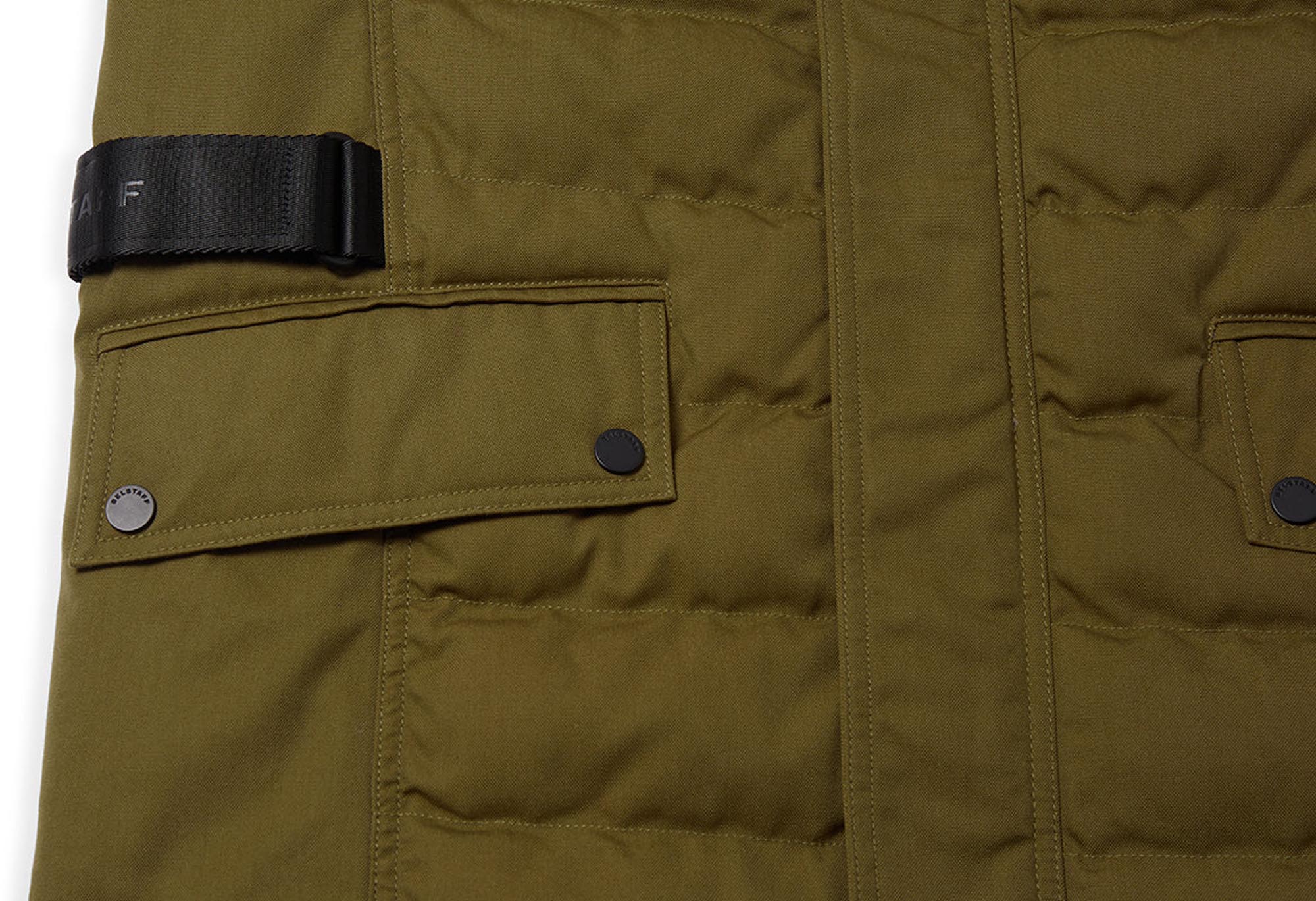 Belstaff Calder waterproof Motorcycle Textile Jacket olive S Figure 5