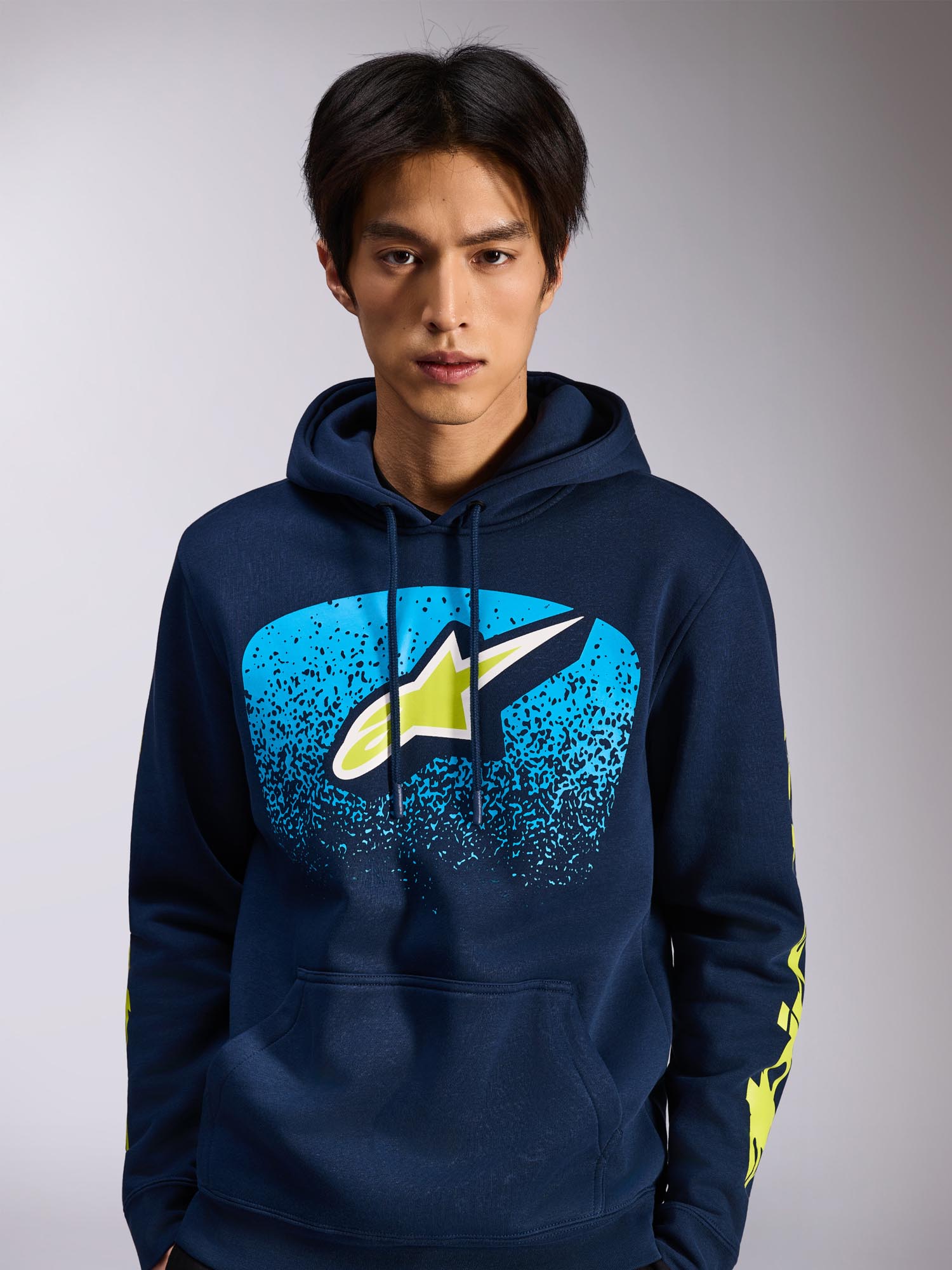 Alpinestars Obsessed Hoodie blue M Figure 3