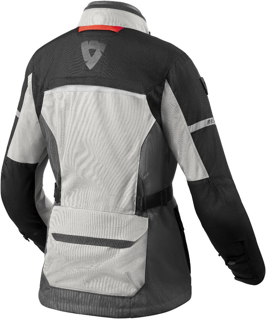 Revit Outback 4 H2O Dame motorcykel tekstiljakke sølv/sort 46 Figur 2