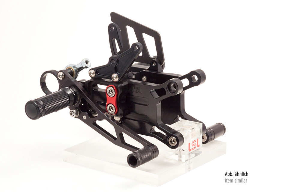 LSL 2-Slide Fußrastenanlage CBR600RR 07-, Racing/Revers, nur Rennsport Figur 2