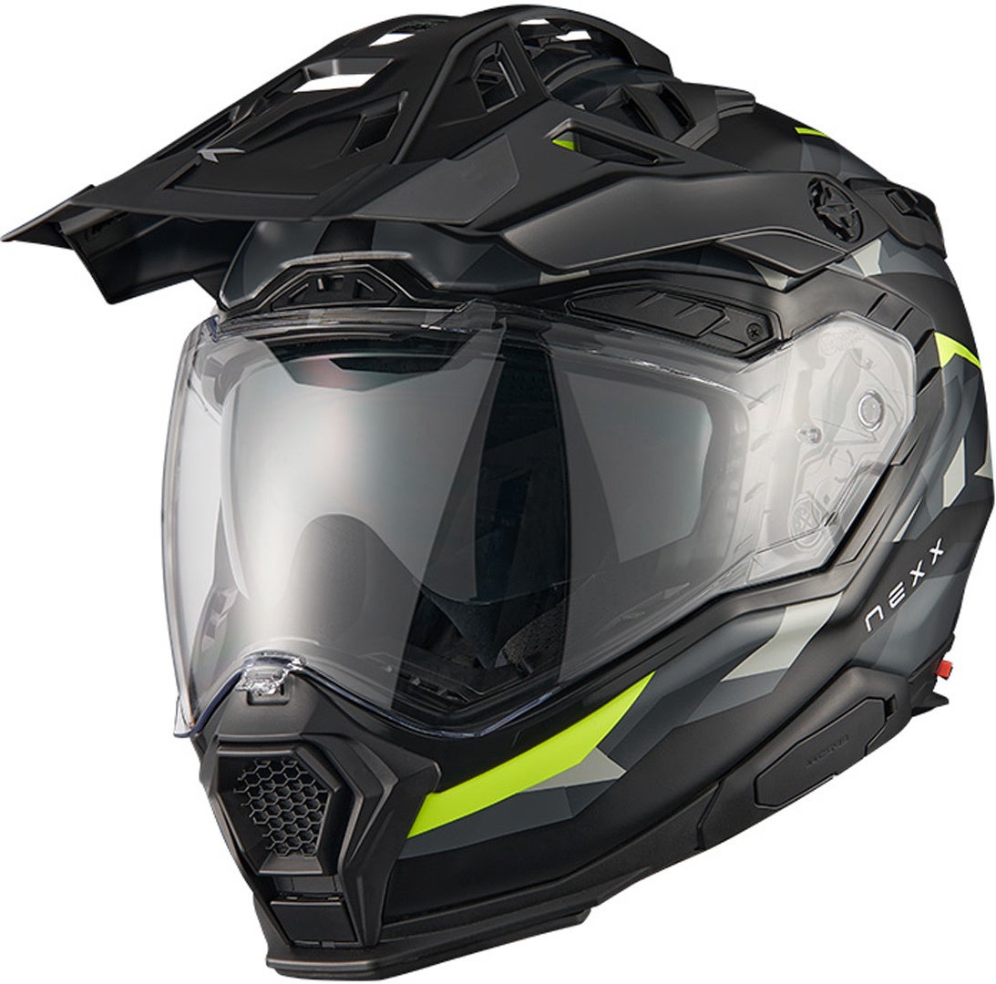 Nexx X.WED 3 Trailmania Motocross Helm grau/gelb M (57/58) Abbildung 4