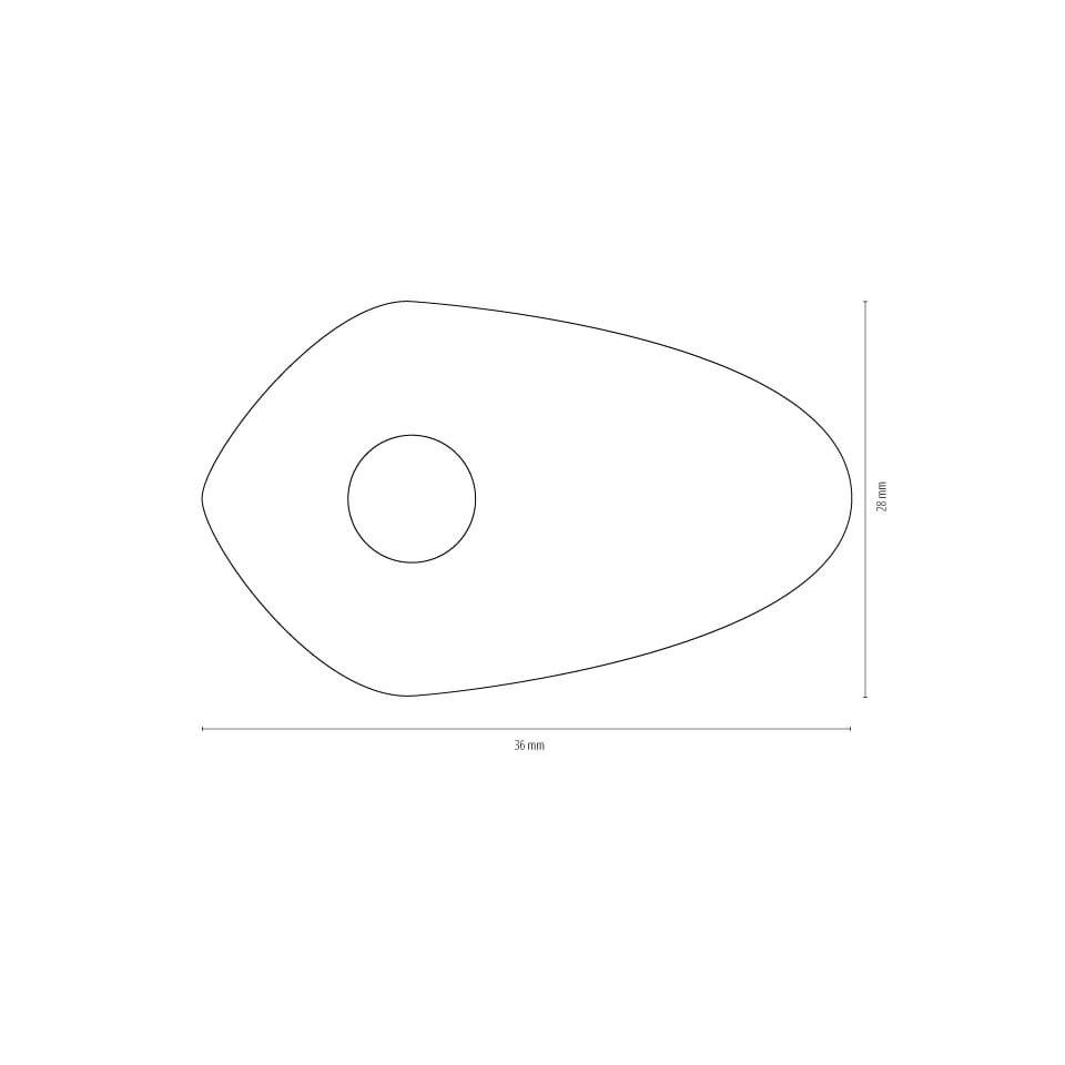 SHIN YO Montageplatten INDY SPACER für div. DUCATI MONSTER 696/796/1100/EVO, Set Figura 2