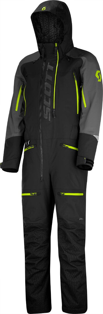 SCOTT DS Shell Dryo One Piece 1-Teiler schwarz/gelb L Abbildung 1
