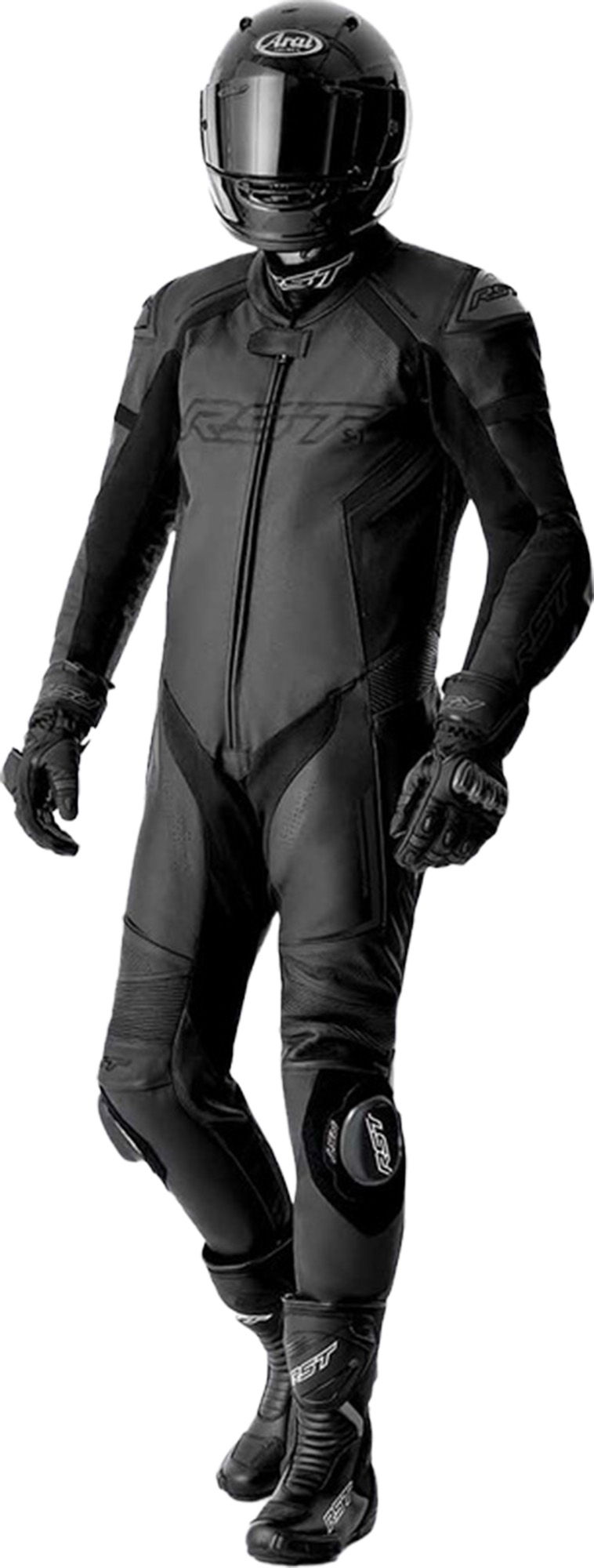 RST S1 D3O perforated 1-Piece Motorcycle Leather Suit black 64 Figure 11