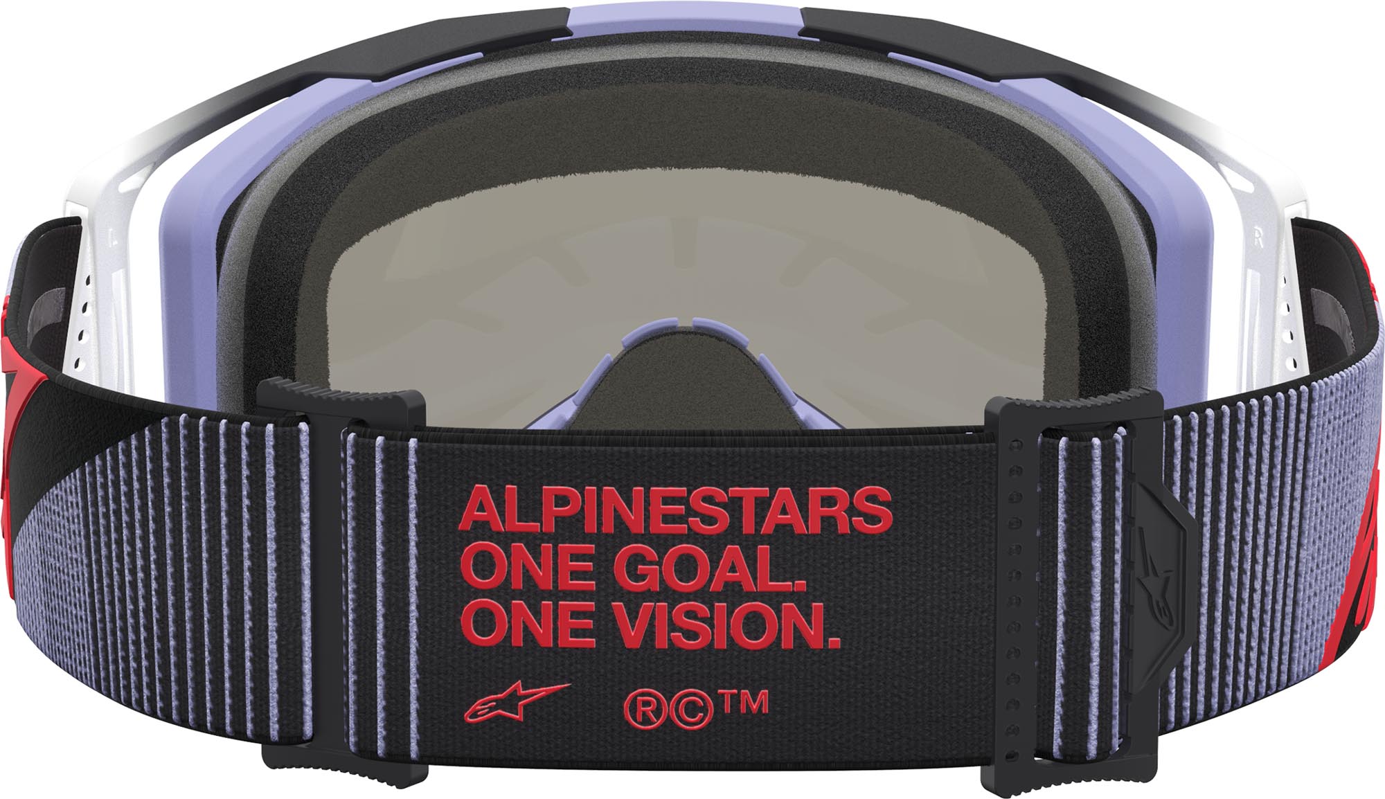 Alpinestars Vision 8 Maven Mirror Motocross Brille lila/schwarz Abbildung 2
