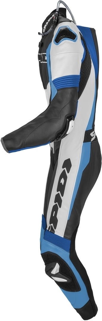 Spidi Sport Warrior Pro Perforated One Piece Motorcycle Leather Suit black/blue 54 Figure 2