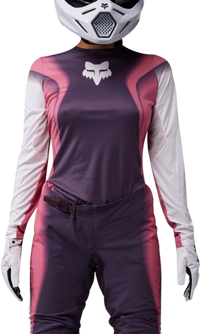 FOX Flexair Infinite Camisa de motocross feminina roxo/rosa S Figura 3