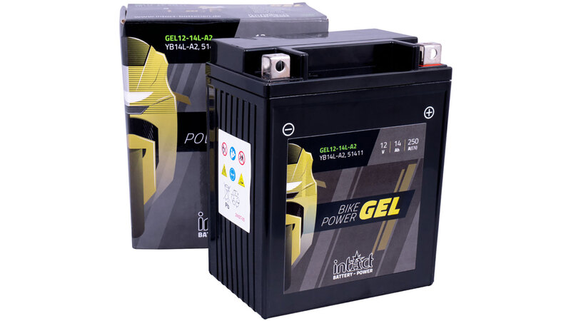 INTACTO Bateria de energia de bicicleta GEL YB14L-A2 Figura 3