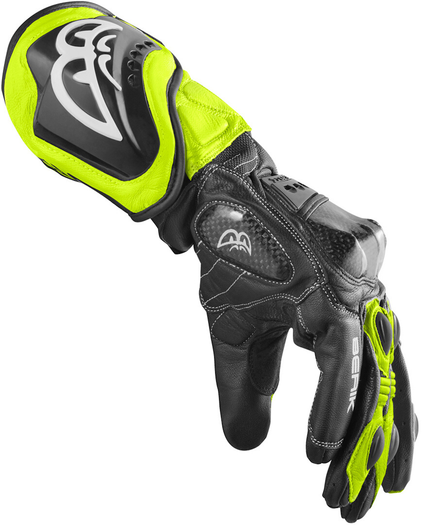 Berik TX-1 Motorcycle Gloves black/neon M Figure 3