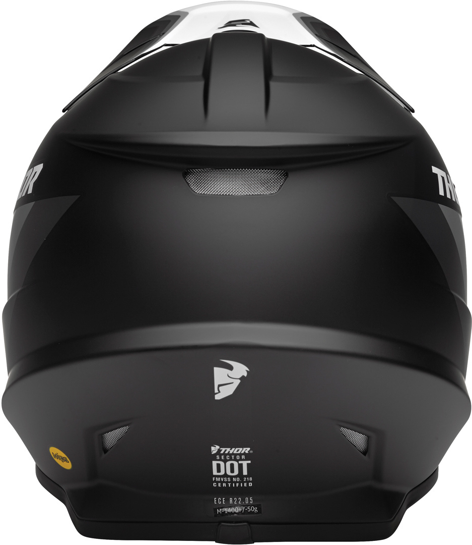 Thor Sector Runner MIPS Casco Motocross Bianco/nero M (57/58) Figura 3