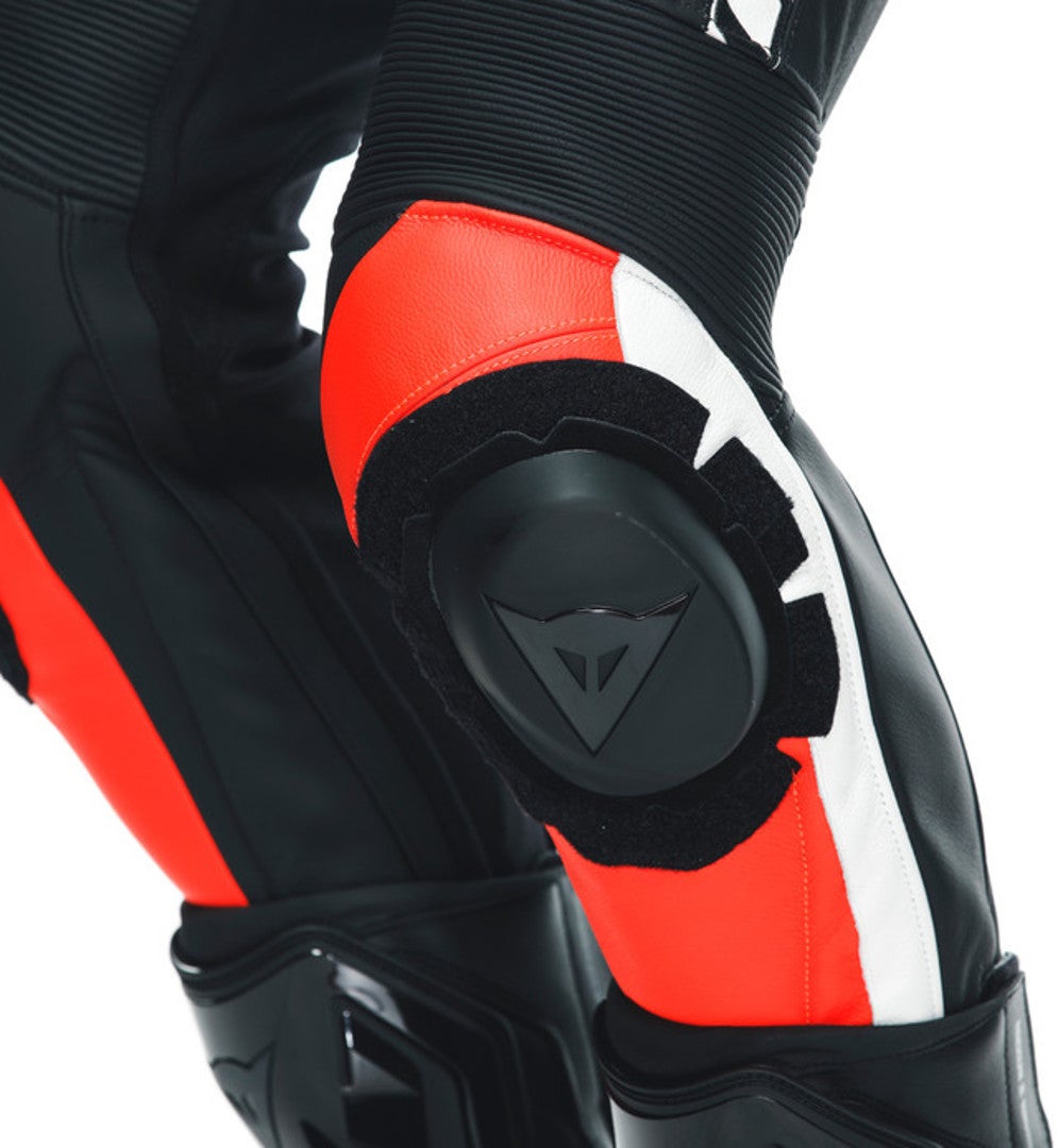 Dainese Avro 4 2-Piece Motorcycle Leather Suit black/red/white 58 Figure 2