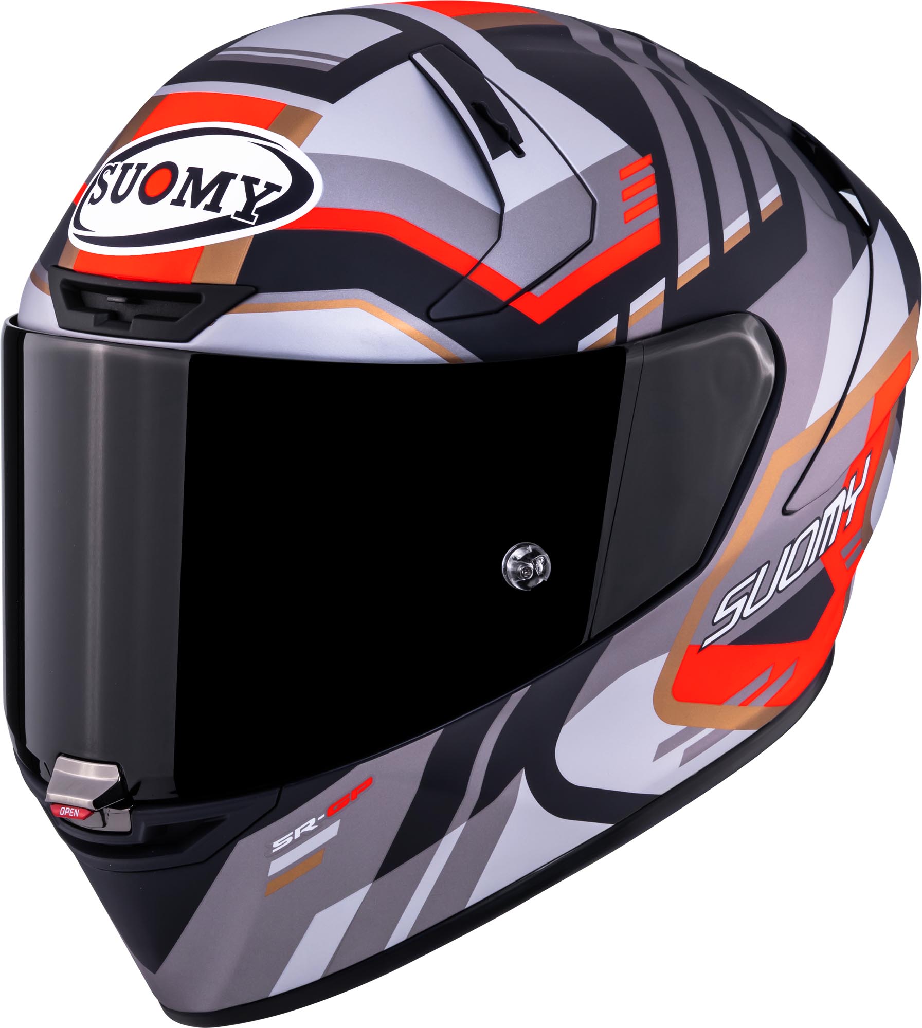 Suomy SR-GP Evo Infrared Kypärä Harmaa/punainen/musta XL (61/62) Kuva 1