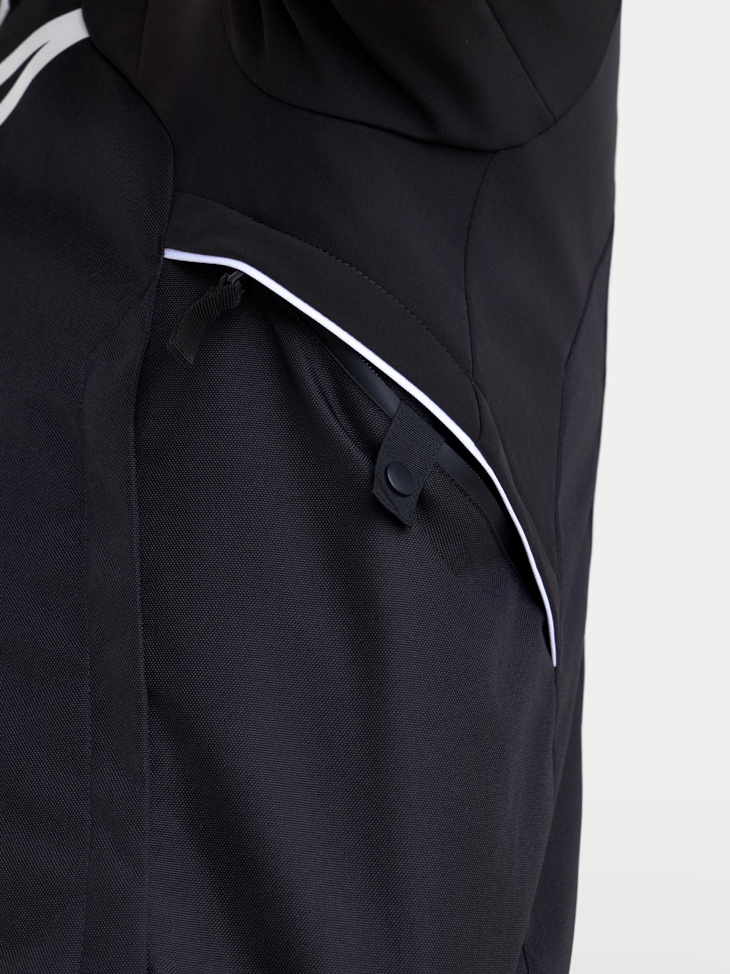 Alpinestars Zaca V2 waterproof Motorcycle Textile Jacket black/white 4XL Figure 11